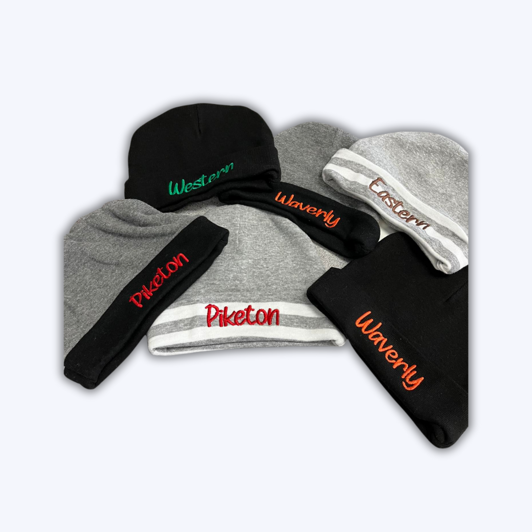 Embroidered hats